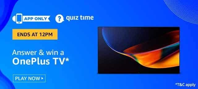 OnePlus TV Amazon Quiz